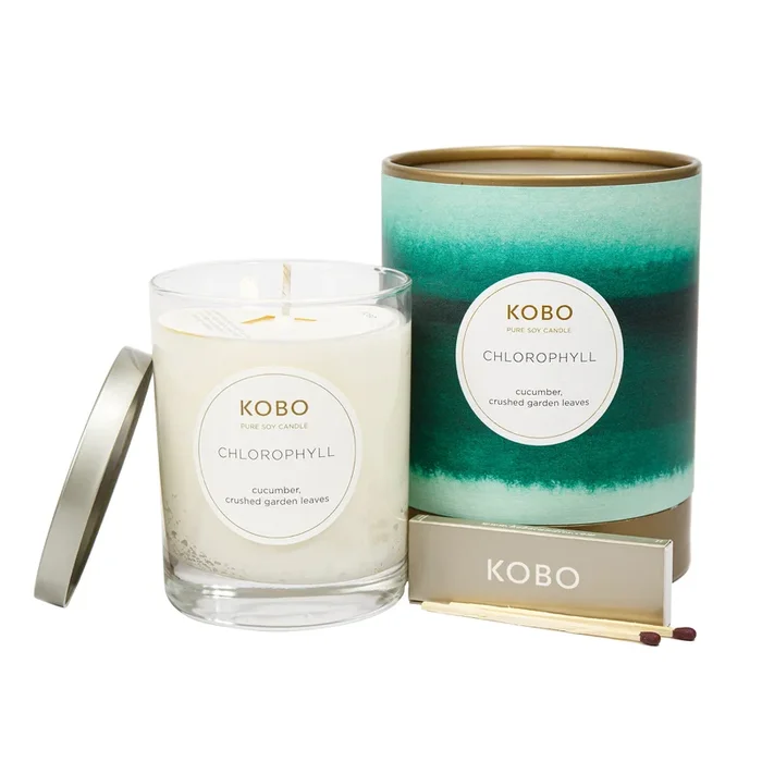 KOBO Watercolor Chlorophyll Candle (11 oz) #10084733
