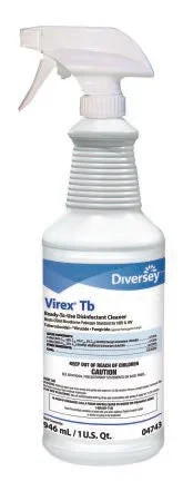 Lagasse Virex Tb Surface Disinfectant Cleaner Quaternary Based Liquid 32 oz. Bottle Lemon Scent – DVO04743