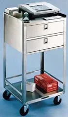 Lakeside Manufacturing Equipment Stand 18-3/4 X 16-3/4 X 35 Inch 2 Drawers / 2 Shelves – 358