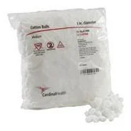 Leader Brand Cotton Balls, Sterile, 130 Count