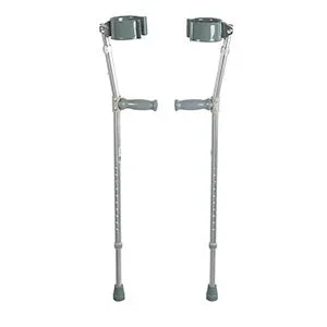 Lightweight Walking Forearm Crutches, Adult, 1 Pair
