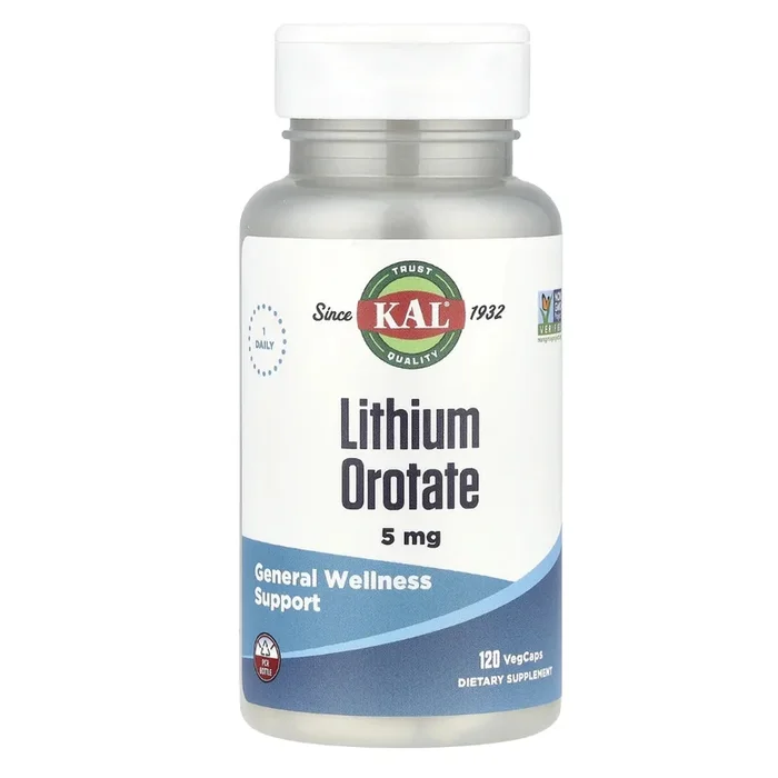 Lithium Orotate Vegcaps 5mg