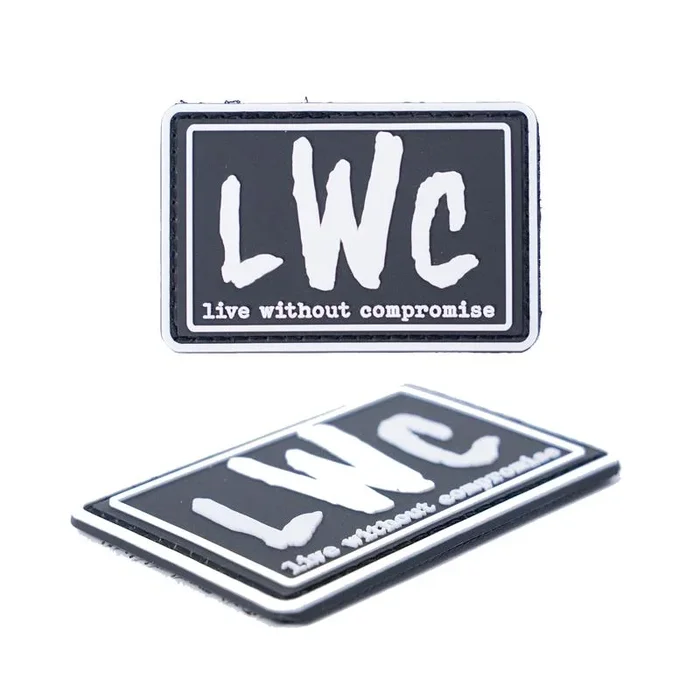 Live Without Compromise Velcro Patch