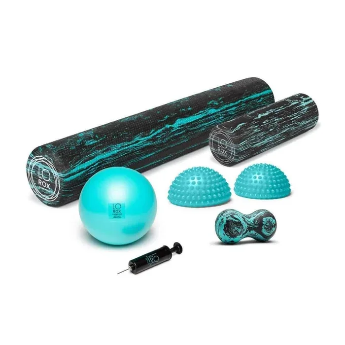 LoRox Aligned Life Set – Includes Aligned Rollers, Infinity Roll, Domes, & Sphere