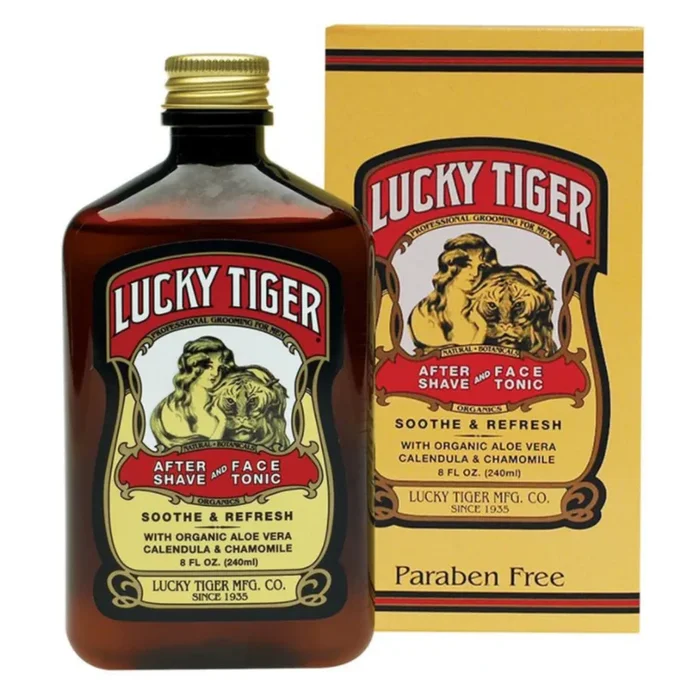 Lucky Tiger Aftershave and Face Tonic (8 fl oz) #30083