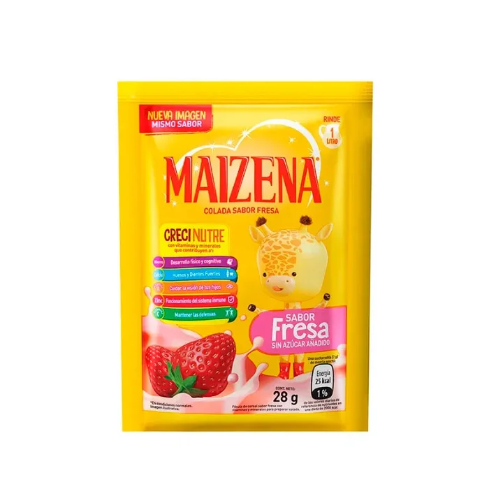 Maizena Colada Fresa 28gr