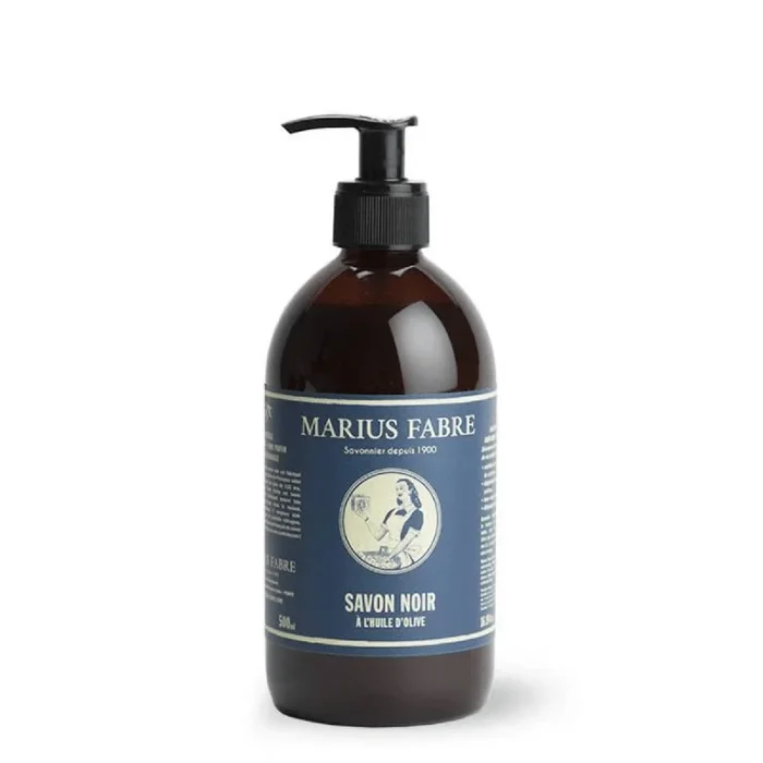 Marius Fabre Olive Oil Black Soap with Pump (500 ml) #10086596