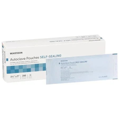 McKesson 16-6424 Sterilization Pouch, Case of 200