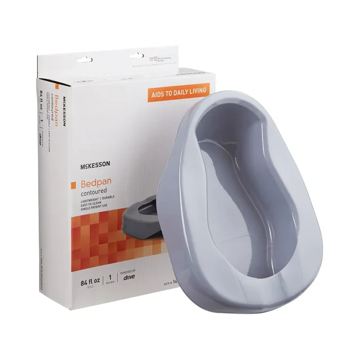 McKesson Contoured Bedpan