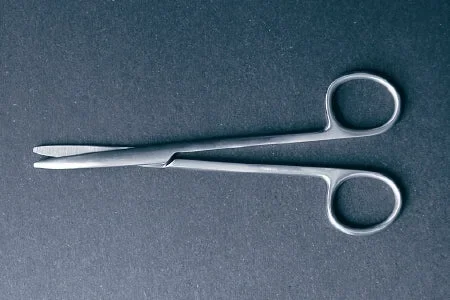 McKesson McKesson Argent Dissecting Scissors Metzenbaum 5-1/2 Inch Surgical Grade Stainless Steel NonSterile Finger Ring Handle Straight Blunt/Blunt – 43-1-335