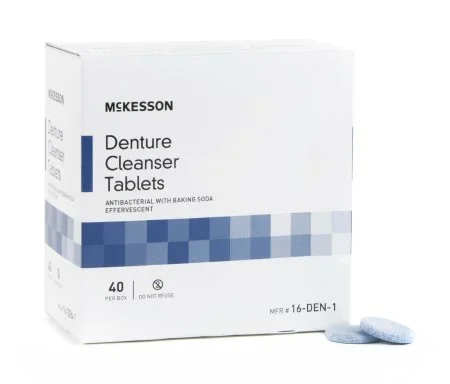 McKesson McKesson Denture Cleaner Tablet – 16-DEN-1