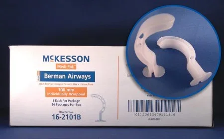 McKesson McKesson Oropharyngeal Airway Berman 100 mm Length – 16-2101B