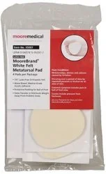 McKesson Metatarsal Cushion Pedi-Pads Size 106-L Adhesive