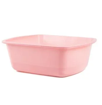 Medegen Wash Basin, Rectangular, 6 Qt, Rose