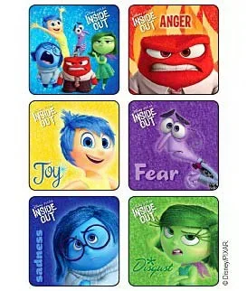Medibadge Disney 75 Per Unit Inside Out Sticker – 1587P