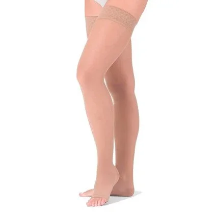 Mediven Sheer Soft Thigh 15-20 Open Toe Natural V