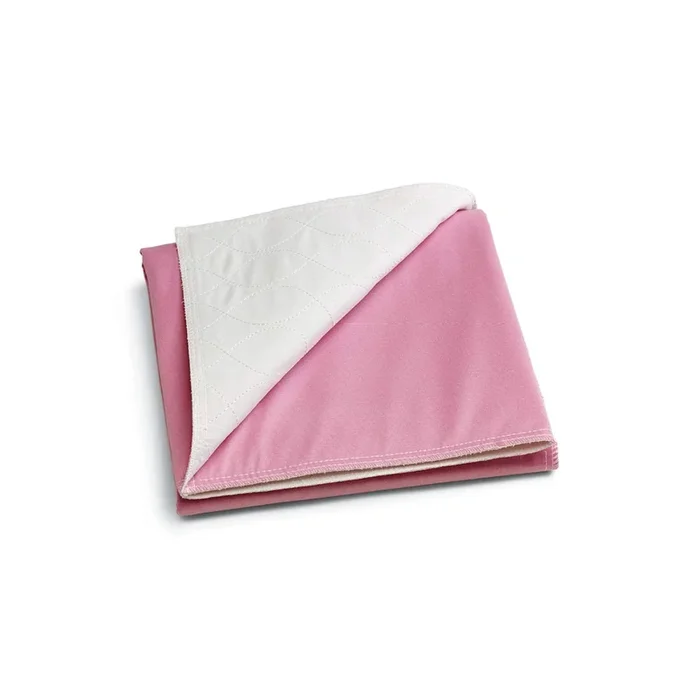 Medline Sofnit 300 Waterproof Reusable Underpads – Pink & White