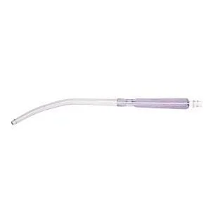 Medline Suction Yankauer with Flange Tip and Standard Cap, with Vent, Flexible Rigid