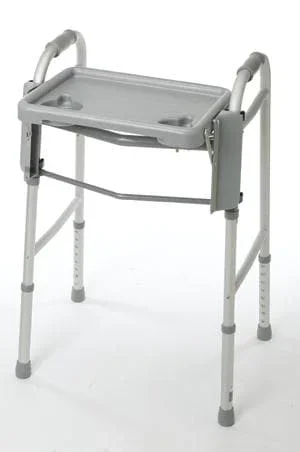 Medline Universal Folding Walker Tray with 2 Cup Holes