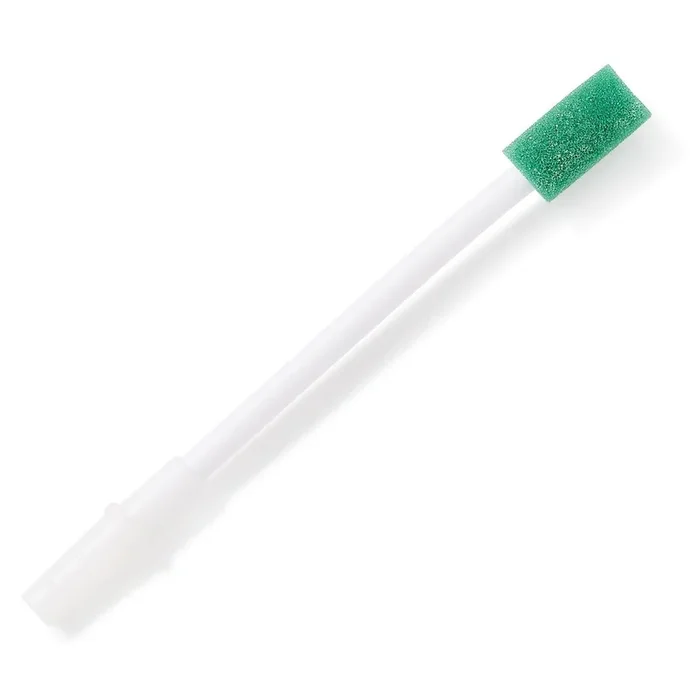 Medline Untreated Suction Swabs Pint Size – Green – 100 Per Case