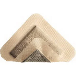 Mepilex Border Ag Post-op Antimicrobial Foam Dressing with Silver 4″ x 8″
