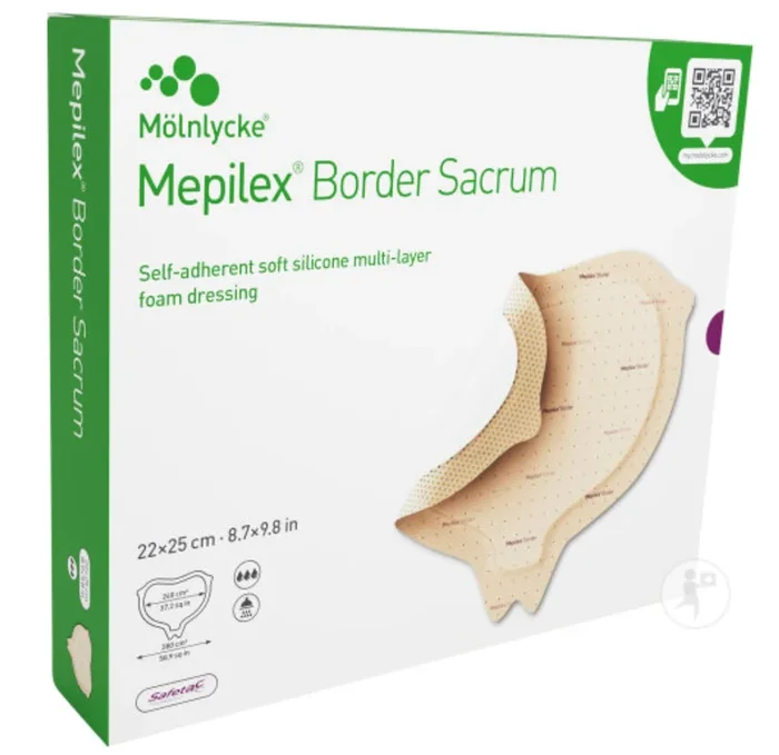 Mepilex Border Sacrum 8.7″ x 9.8″ 1ct 282455