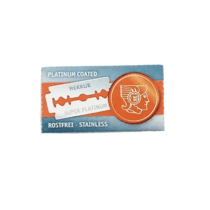 Merkur Super Platinum Double-Edge Safety Razor Blades #10078852
