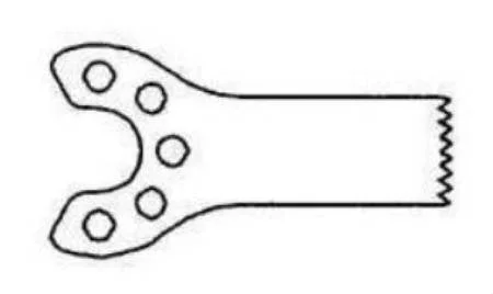 MicroAire Surgical Instruments Saw Blade Sagittal, Oscillating 5.5 Cutting Edge X 12 Cutting Depth X 0.4 Material Thk mm Straight Edge, Fine Tooth – ZS-360