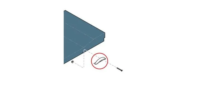 Midmark Handle 204, 604 Exam Table – 053-1566-00-271