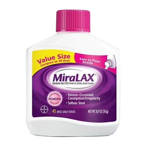Miralax 26.9oz (765G) 45 Day EZ Pour