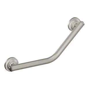Moen Angled Grab Bar 16 Brushed Nickel