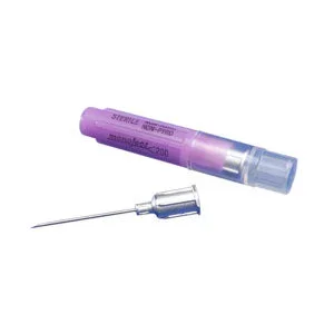 Monoject Rigid Pack Hypodermic Needle with Aluminum Hub 25G x 2″ (100 count)