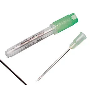 Monoject Rigid Pack Hypodermic Needle with Polypropylene Hub 25G x 5/8″ (100 count)