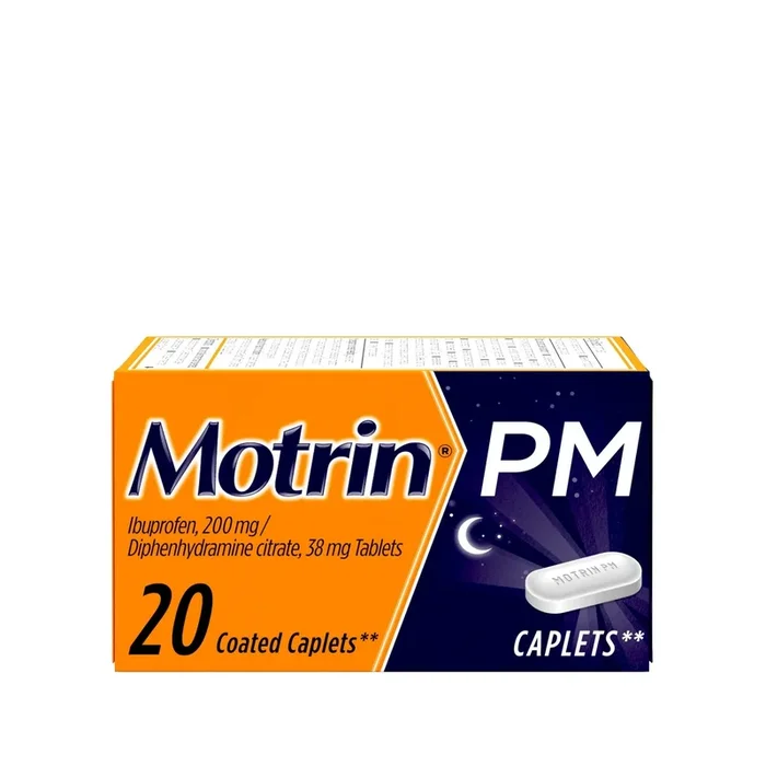 Motrin PM Pain Relief 20 Caplets