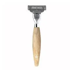 Muhle Kosmo Olive Wood Mach-3 Razor #23233