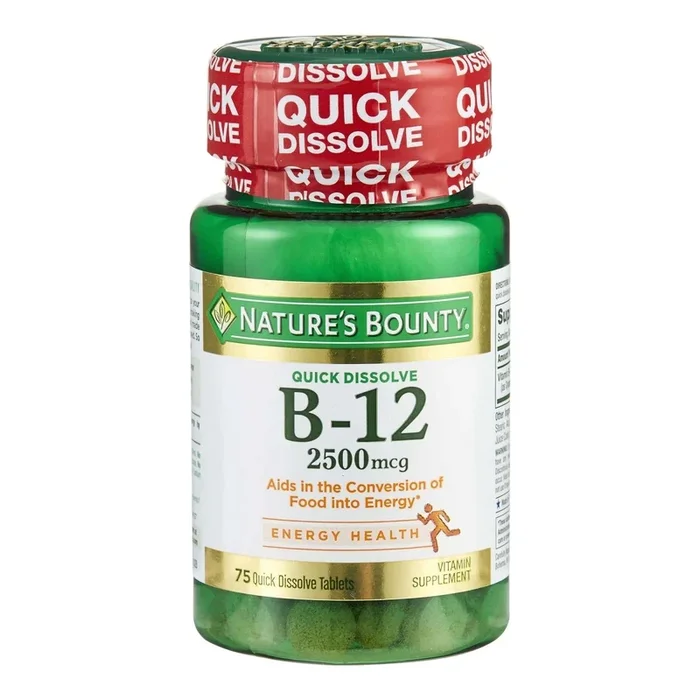 Nature’s Bounty B 12 Vitamin Supplement