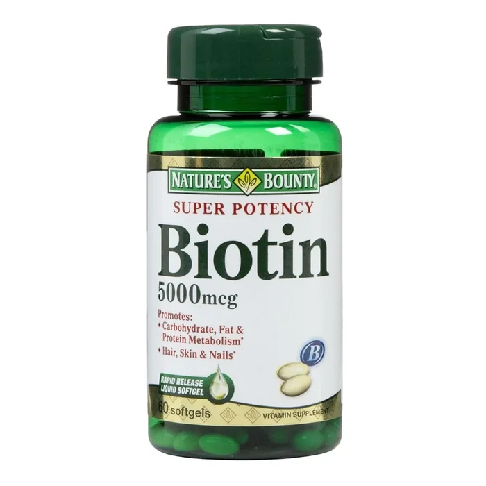 Nature’s Bounty Vitamin B 7 Biotin Supplement