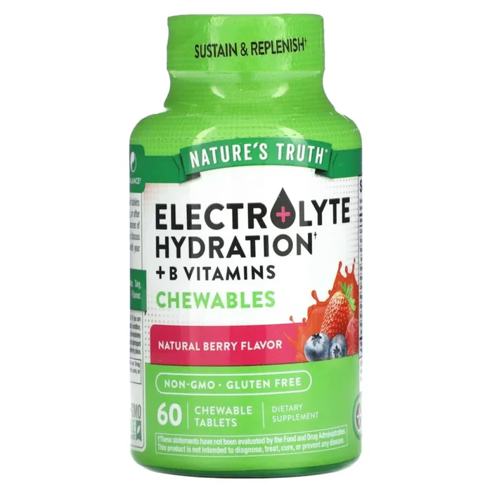 Nature’s Truth Electrolyte Hydration Chewables 60ct