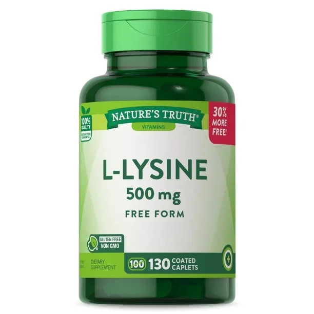 Nature’s Truth L Lysine 500mg 130 Caplets