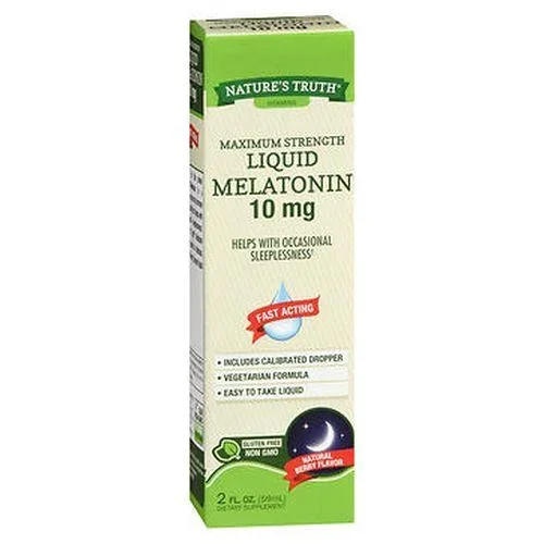 Nature’s Truth Liquid Melatonin 10mg 2oz