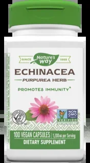 Nature’s Way Echinacea Herbs 1200 mg 100 Cápsulas de vegetales
