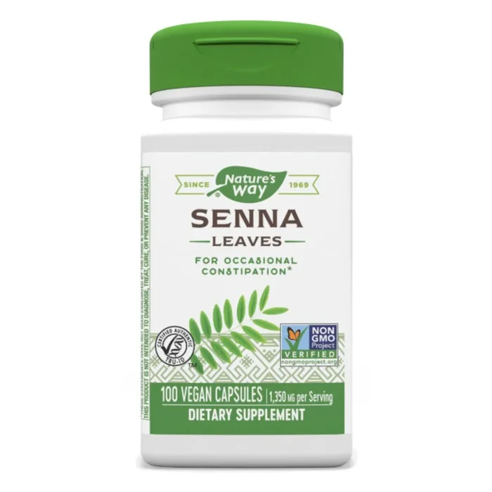 Nature’s Way Senna Leaves (100 count) #5818