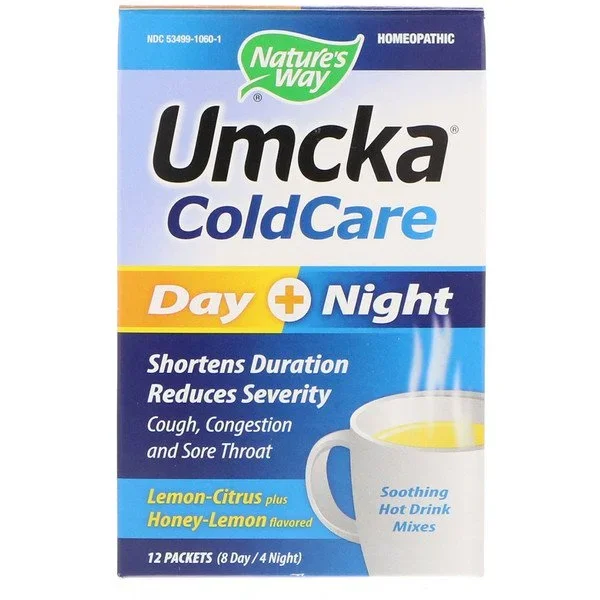 Nature’s Way Umcka ColdCare DAY + NIGTH Lemon