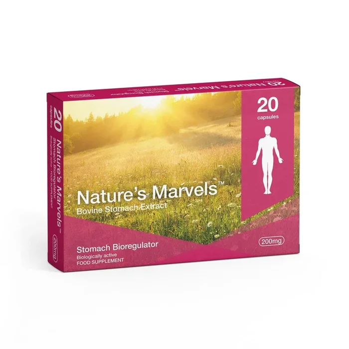 Nature’s Marvels – Stomach Bioregulator with Stamakort 20 Caps