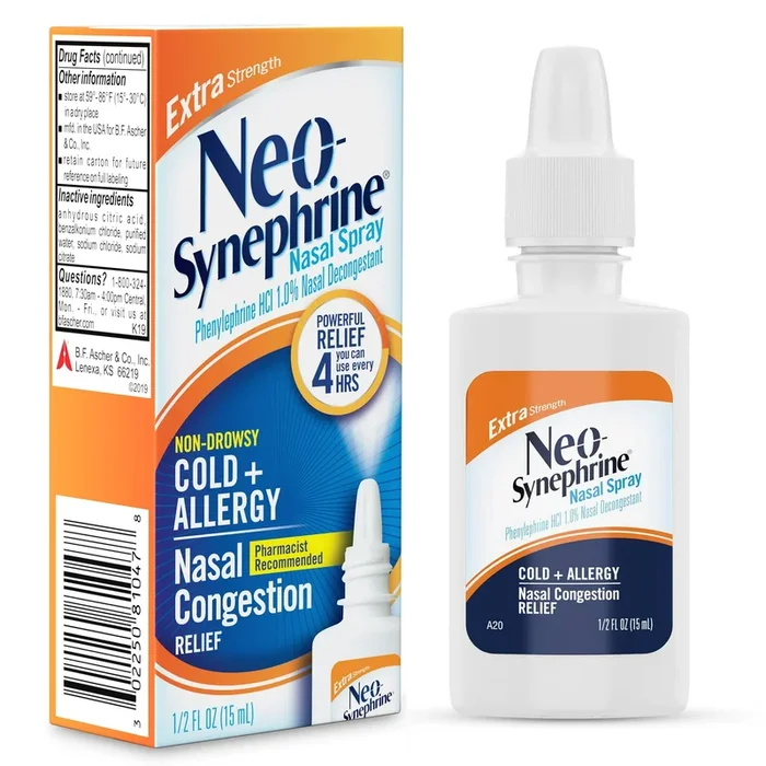 Neo Synephrine Cold+A Nasal Spray 0.5oz