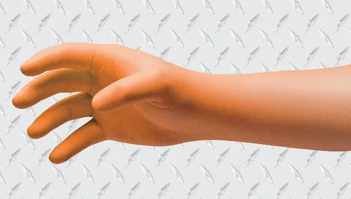 NitriDerm EP Orange Exam Glove