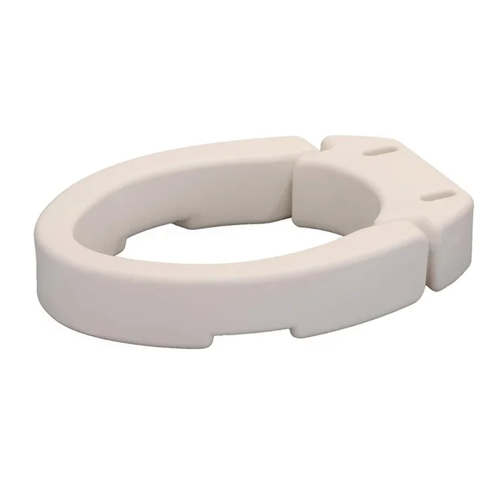 Nova Medical Elongated Hinged Toilet Seat Riser – Adds 3.75 Inches