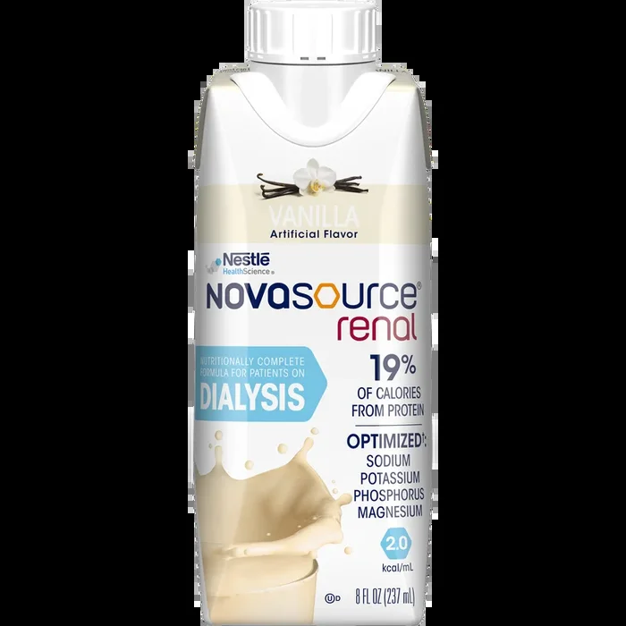 Novasource Renal, Vanilla, 8 fl oz. Tetra Prisma
