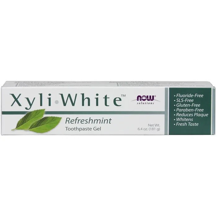 NOW Xyli-Toothpaste – Refreshmint (6.4 oz) #10076088