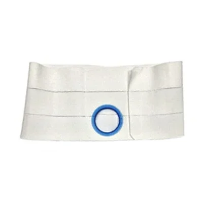 Nu-Hope Support Belt, Original Flat Panel, 2-7/8″ x 3-3/8″ Stoma, 9″ Wide, Right, 1″ From Bottom, Contoured, Medium (32″ to 36″ Waist)